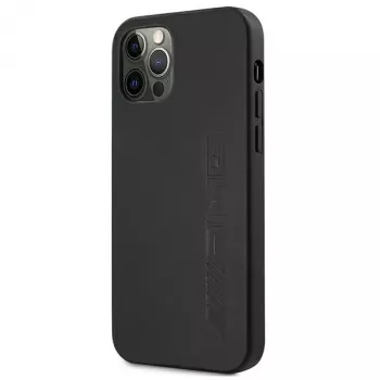 AMG Hardcase Leather Hot Stamped -kotelo Apple iPhone 12 Pro Max 6,7