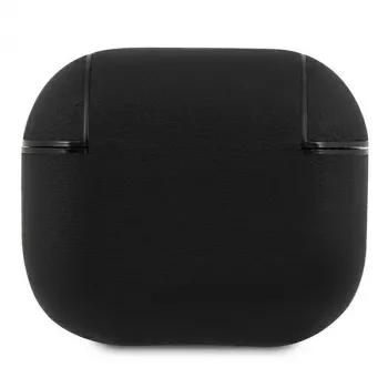 BMW BMA3SSLBK AirPods 3 kotelo musta aito nahka hopea logo