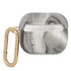 Guess GUA3UNMK AirPods 3 kotelo musta Marble Collection