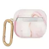 Guess GUA3UNMP AirPods 3 kotelo pinkki Marble Collection