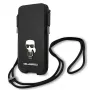 Karl Lagerfeld Saffiano Ikonik Karl kova kotelo iPhone 12/12 Pro 6,1