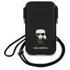 Karl Lagerfeld Saffiano Ikonik Karl kova kotelo iPhone 12/12 Pro 6,1