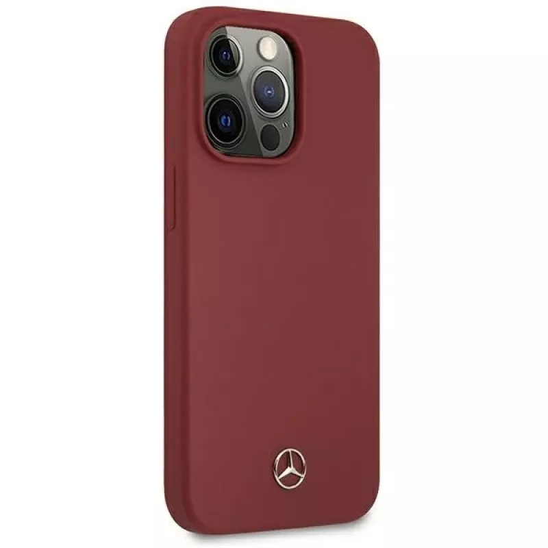MERCEDES-BENZ MEHCP13XSILRE silikoninen kova kotelo Apple iPhone 13 Pro Max 6,7