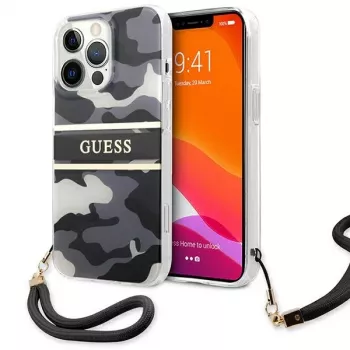 Guess GUHCP13LKCABBK kova kotelo iPhone 13 Pro / 13 6,1