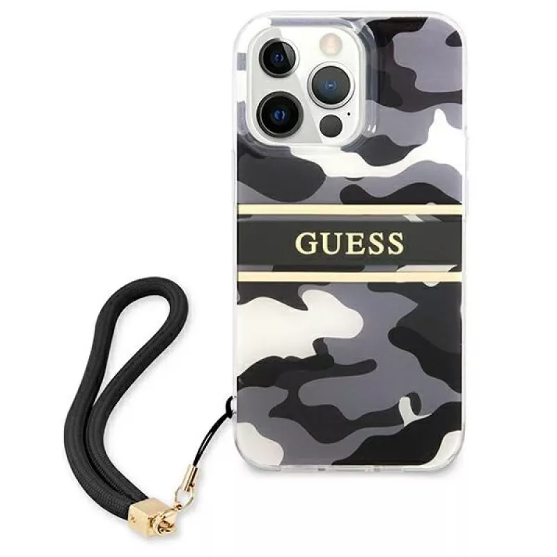 Guess GUHCP13LKCABBK kova kotelo iPhone 13 Pro / 13 6,1