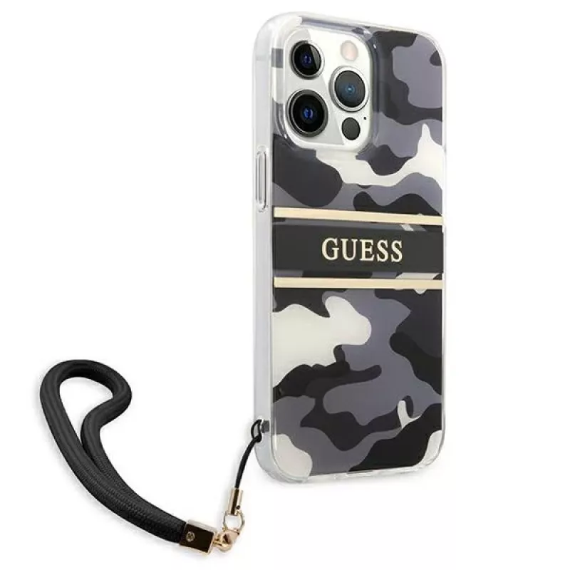 Guess GUHCP13LKCABBK kova kotelo iPhone 13 Pro / 13 6,1