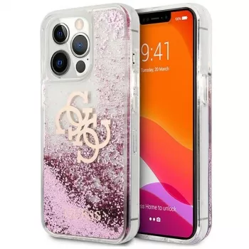 Guess GUHCP13XLG4GPI kova kotelo Apple iPhone 13 Pro Max 6,7