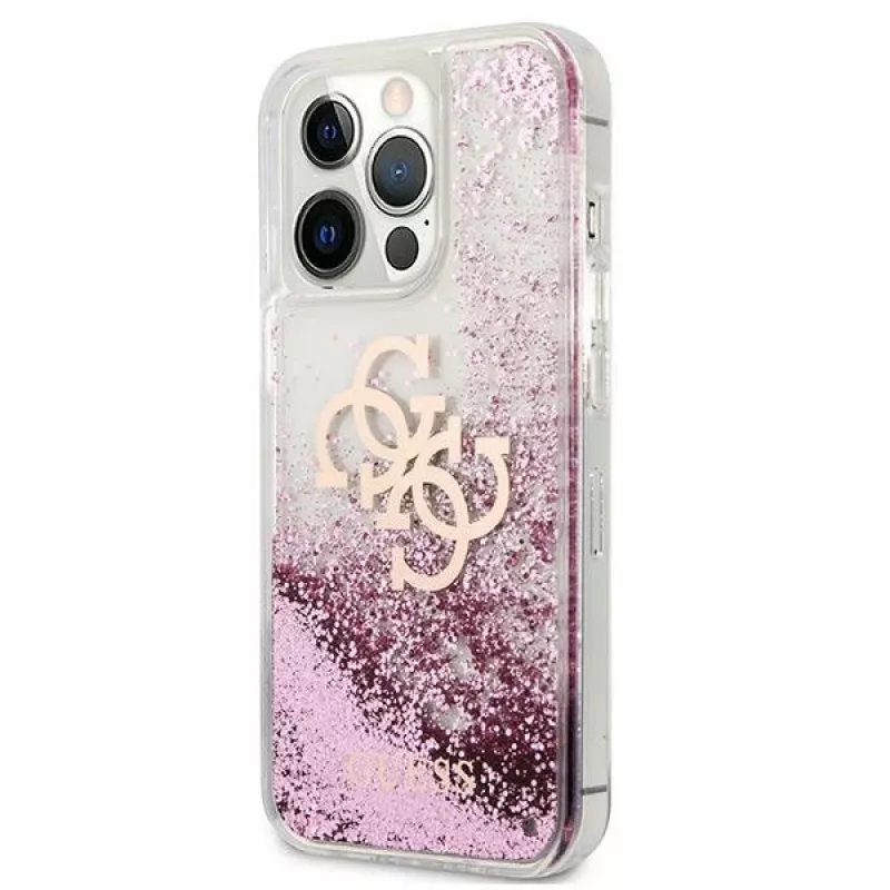 Guess GUHCP13XLG4GPI kova kotelo Apple iPhone 13 Pro Max 6,7