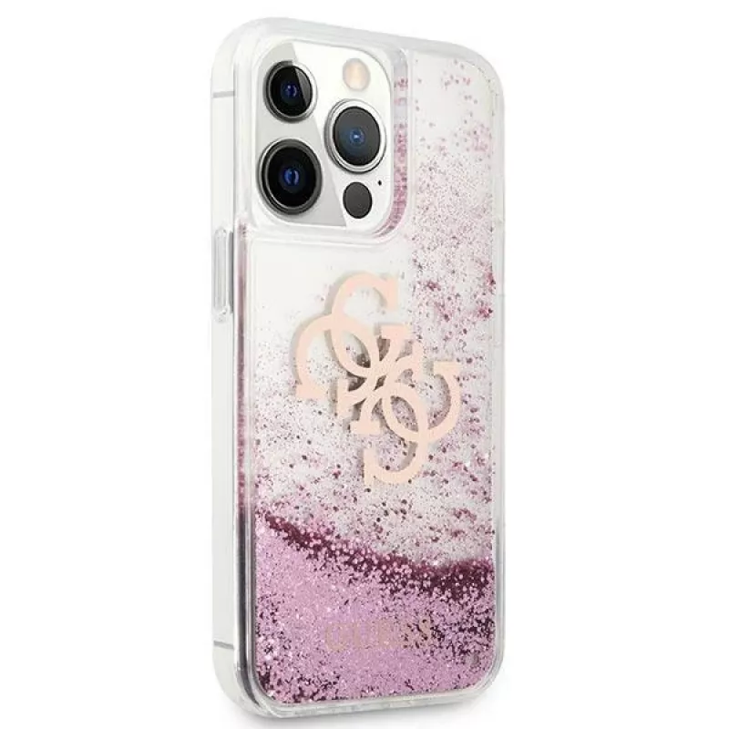 Guess GUHCP13XLG4GPI kova kotelo Apple iPhone 13 Pro Max 6,7