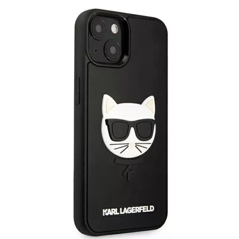 Karl Lagerfeld KLHCP13SCH3DBK kova kotelo Apple iPhone 13 Mini 5,4