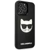 Karl Lagerfeld KLHCP13LCH3DBK kova kotelo 3D Rubber Choupette iPhone 13 Pro / 13 6,1