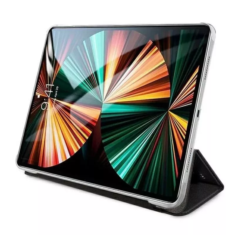 Karl Lagerfeld KLFC11OKMK kotelo iPad Pro 11 inch (2021) - musta Saffiano Karl Iconic