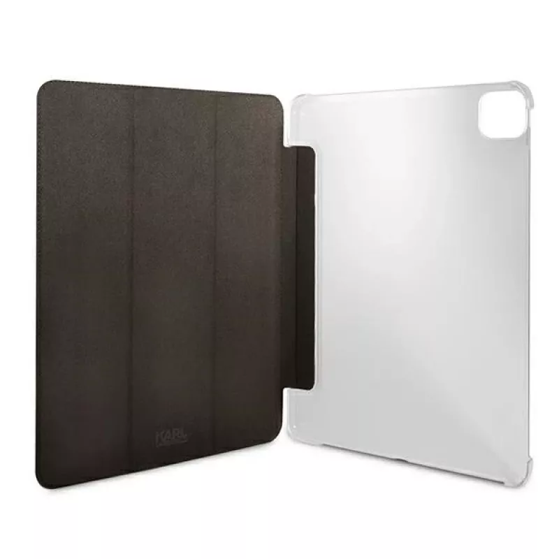 Karl Lagerfeld KLFC11OKMK kotelo iPad Pro 11 inch (2021) - musta Saffiano Karl Iconic