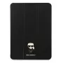 Karl Lagerfeld KLFC12OKMK kotelo iPad Pro 12,9 inch (2021/2022) - musta Saffiano Karl Iconic