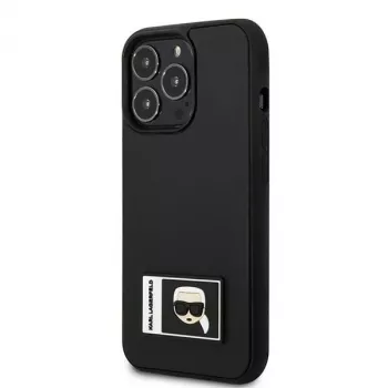 Karl Lagerfeld KLHCP13X3DKPK Ikonik Patch kova kotelo iPhone 13 Pro Max 6,7