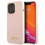 Guess Silicone Script Gold Logo -kovakotelo Apple iPhone 13 Pro Max 6,7