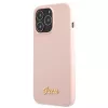 Guess Silicone Script Gold Logo -kovakotelo Apple iPhone 13 Pro Max 6,7