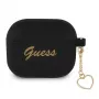Guess GUA3LSCHSK AirPods 3 -silikonikotelo musta Charm Heart Collection