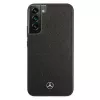 Mercedes-Benz MEHCS22MPSQBK S22+ kova nahkakotelo, Stars Pattern, musta