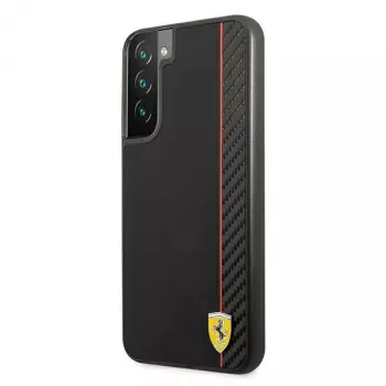 Ferrari FESAXHCS22MBK S22+ S906 musta kova kotelo, On Track Carbon Stripe