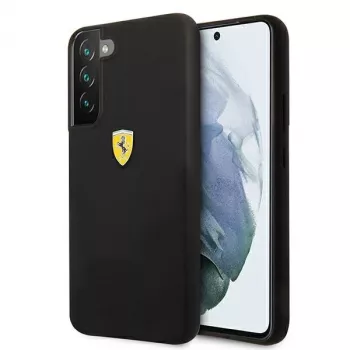 Ferrari FESSIHCS22MBK S22+ S906 musta kova kotelo, On Track Silicone