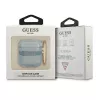 Guess GUA2HHTSB AirPods 1/2 -suojakotelo sininen Strap Collection