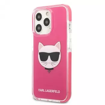 Karl Lagerfeld KLHCP13LTPECPI kova kotelo iPhone 13 Pro / 13 6,1