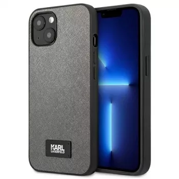 Karl Lagerfeld Saffiano Plaque -kova kotelo Apple iPhone 13 Mini 5,4