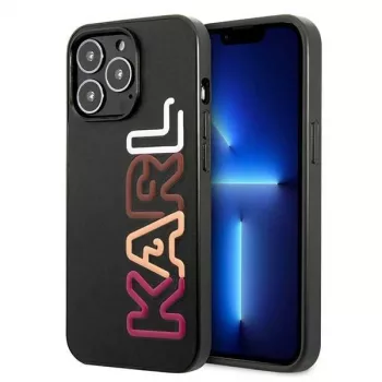 Karl Lagerfeld KLHCP13LPCOBK kova kotelo iPhone 13 Pro / iPhone 13 6,1