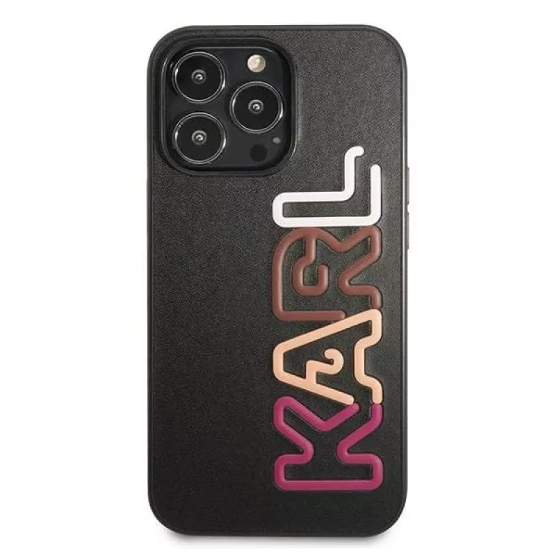 Karl Lagerfeld KLHCP13LPCOBK kova kotelo iPhone 13 Pro / iPhone 13 6,1