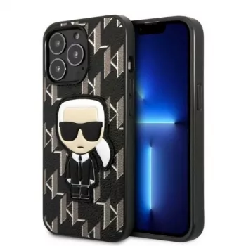 Karl Lagerfeld KLHCP13LPMNIKBK kova kotelo iPhone 13 Pro / 13 6,1