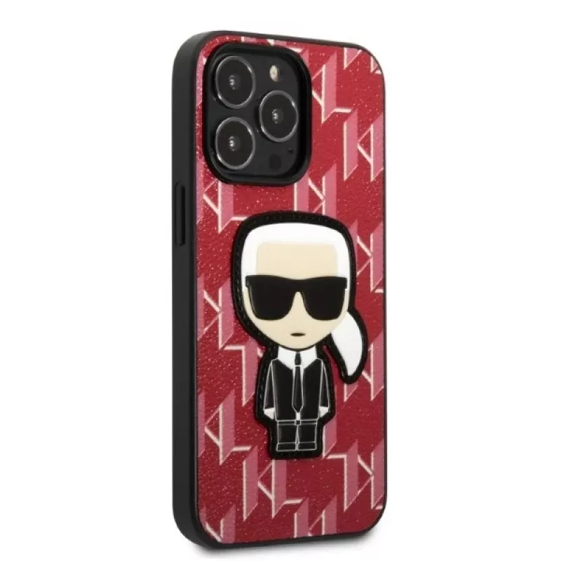 Karl Lagerfeld Ikonik Patch kova kotelo iPhone 13 Pro Max 6,7