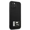 Karl Lagerfeld KLHCP13S3DKPK Ikonik Patch kova kotelo iPhone 13 mini, musta