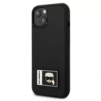 Karl Lagerfeld KLHCP13M3DKPK Ikonik Patch kova kotelo iPhone 13/14/15 6,1