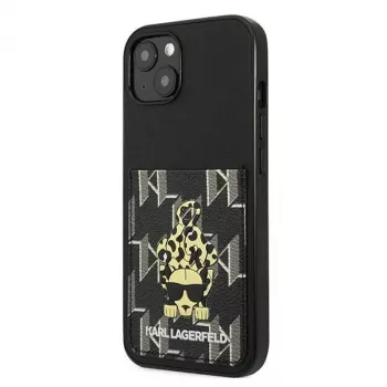 Karl Lagerfeld KF001284 Karlimals Cardslot kova kotelo iPhone 13/14/15 6,1