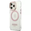 Guess Metal Outline MagSafe kova kotelo iPhone 13 Pro / 13 6,1