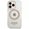 Guess Metal Outline MagSafe kova kotelo iPhone 13 Pro / 13 6,1