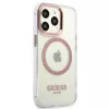 Guess Metal Outline MagSafe kova kotelo iPhone 13 Pro / 13 6,1