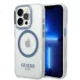 Guess Metal Outline MagSafe kova kotelo Apple iPhone 14 Pro Max 6,7