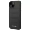 Karl Lagerfeld KF001090 Puffy Elongated Logo kova kotelo iPhone 14 Plus / 15 Plus 6,7