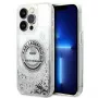 Karl Lagerfeld KLHCP14XLCRSGRS Liquid Glitter kova kotelo Apple iPhone 14 Pro Max 6,7