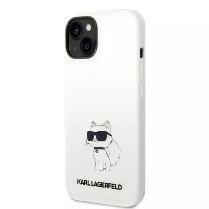 Karl Lagerfeld KLHMP14MSNCHBCH silikonikova kotelo MagSafe iPhone 14 Plus / 15 Plus 6,7