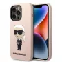 Karl Lagerfeld KLHCP14XSNIKBCP Ikonik silikonikova kotelo iPhone 14 Pro Max 6,7