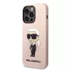 Karl Lagerfeld KLHCP14XSNIKBCP Ikonik silikonikova kotelo iPhone 14 Pro Max 6,7
