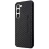 AMG kova kotelo Samsung Galaxy S23+ (SM-S916) - Carbon Stripe & Embossed, musta