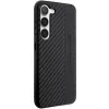 AMG kova kotelo Samsung Galaxy S23+ (SM-S916) - Carbon Stripe & Embossed, musta