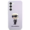 Karl Lagerfeld Ikonik silikonikotelo Samsung Galaxy S23+ (SM-S916) - violetti