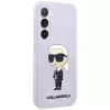 Karl Lagerfeld Ikonik silikonikotelo Samsung Galaxy S23+ (SM-S916) - violetti