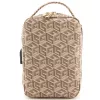 Guess GUHBHGCFSEW järjestelijälaukku ruskea GCube Stripe