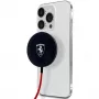 Ferrari FECBMSMENK 15W MagSafe langaton latausalusta - musta